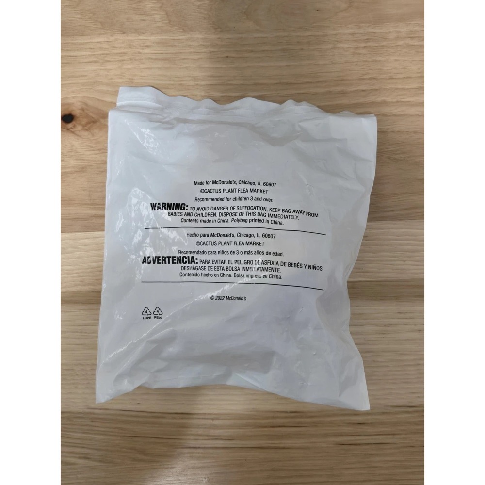 NIB MCDONALD'S Cactus Jack Plant Flea Market Travis Scott 2022‎ Happy Meal Toy - Picture 2 of 2